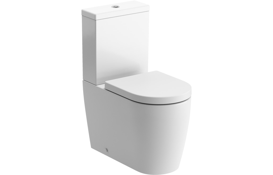 Rachael Close Coupled Fully Shrouded WC & Soft Close Seat