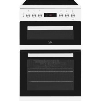 BEKO Pro KDC653W 60 cm Electric Ceramic Cooker - White