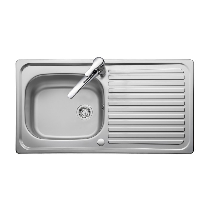 Leisure Linear Single Bowl Stainless Steel Sink