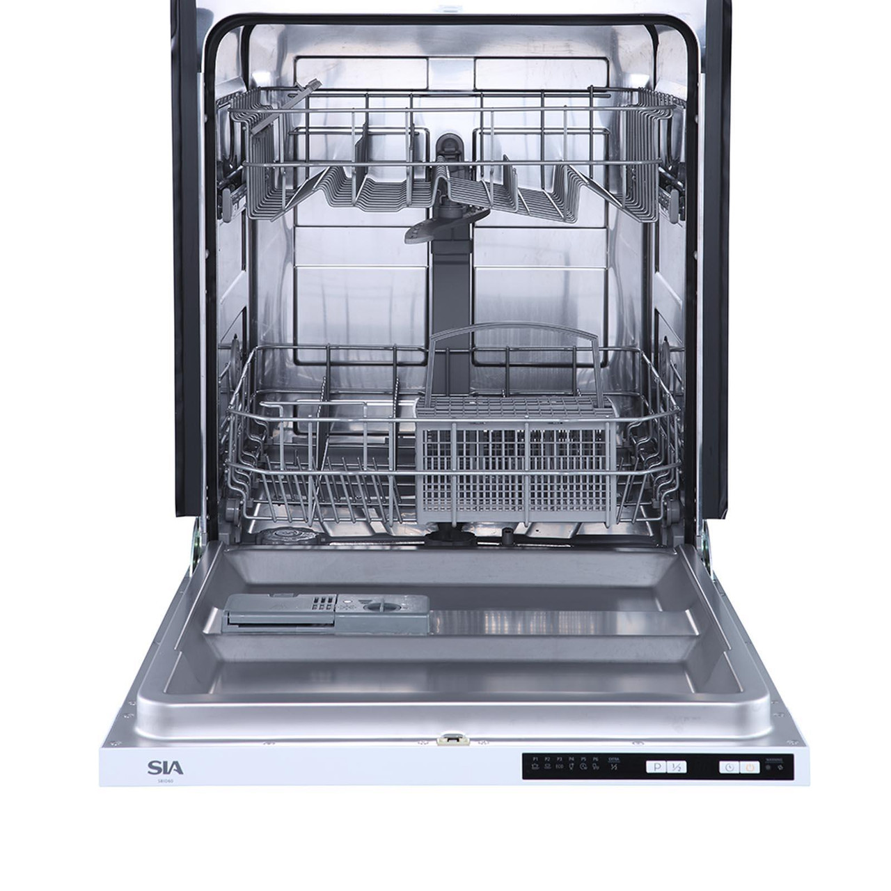 60cm Integrated Dishwasher, 12 Place Settings - SIA SBID60