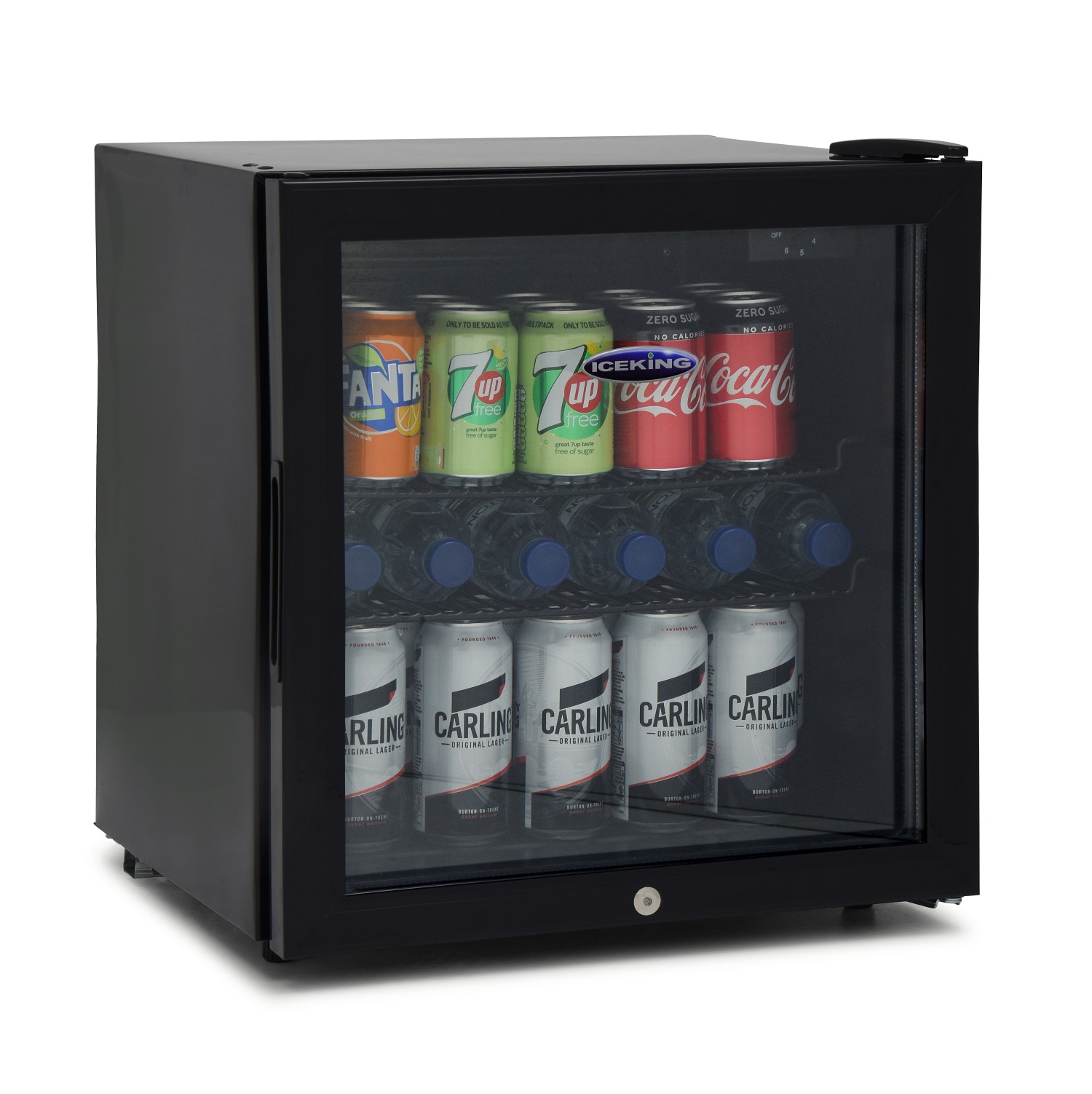 IceKing DF48K 49 Litre Table Top Mini Drinks Fridge Black