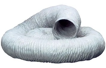 100mm Flexible Ducting (3m) - White