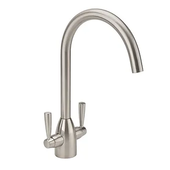 FORME MONOBLOC SINK MIXER BRUSHED NICKEL