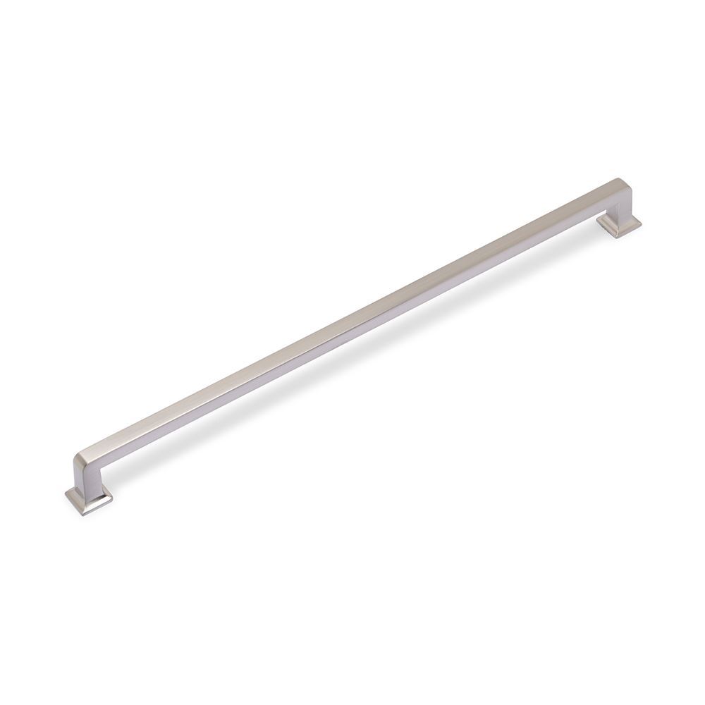 INES, D Handle, 320mm Centres, Brushed Nickel