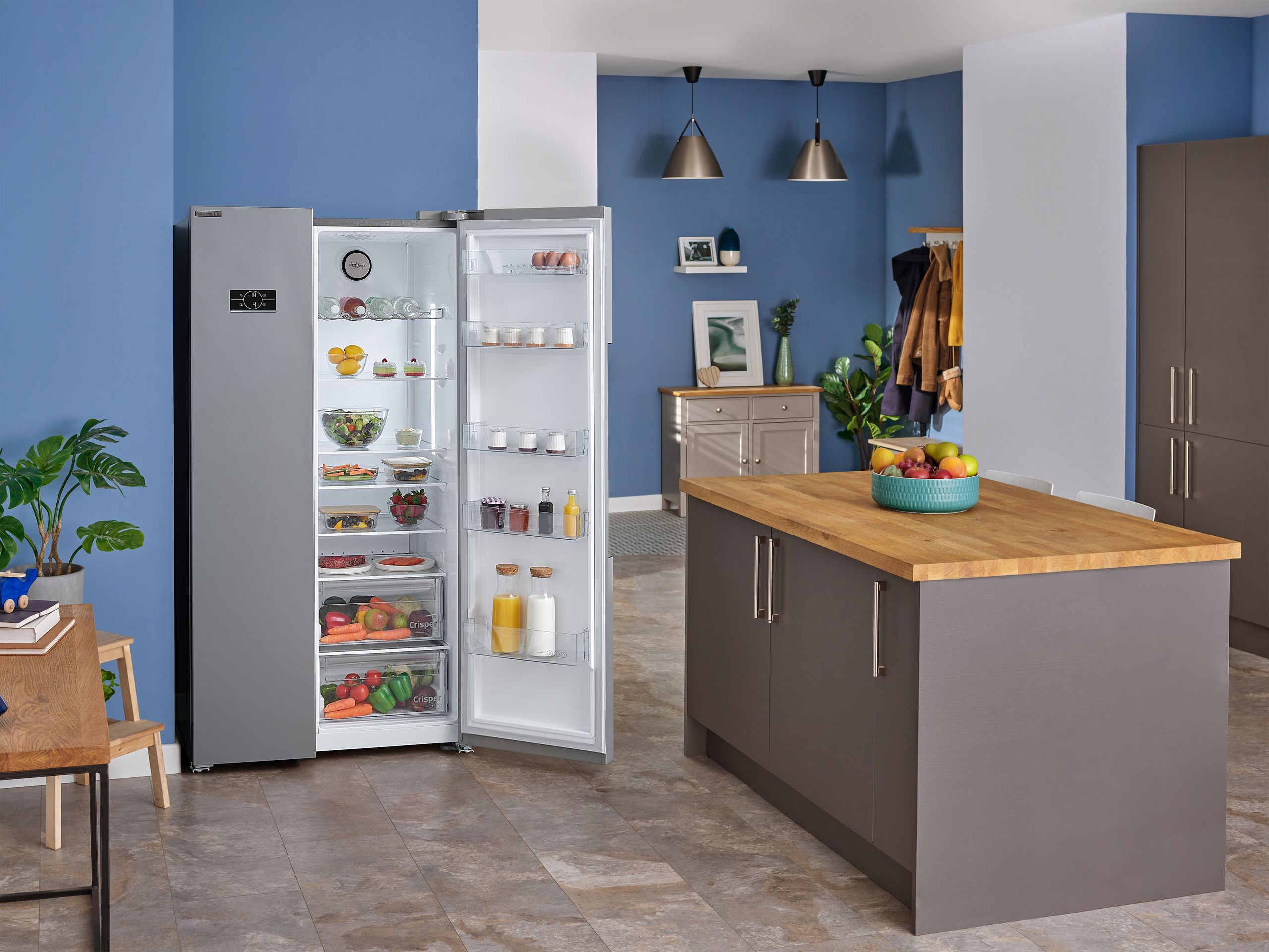 Beko freestanding online freezer