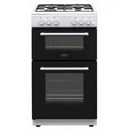 Belling 50cm Double Oven LPG Gas Cooker – White