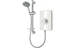 Triton 9.5kw Aspirante Electric Shower - White Gloss