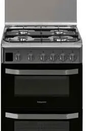 Hotpoint Gas Cooker Hob 50cm Free Standing Stainless LPG Convertible