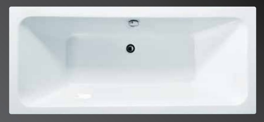 Rio Square Double Ended Bath 1700 x 700mm