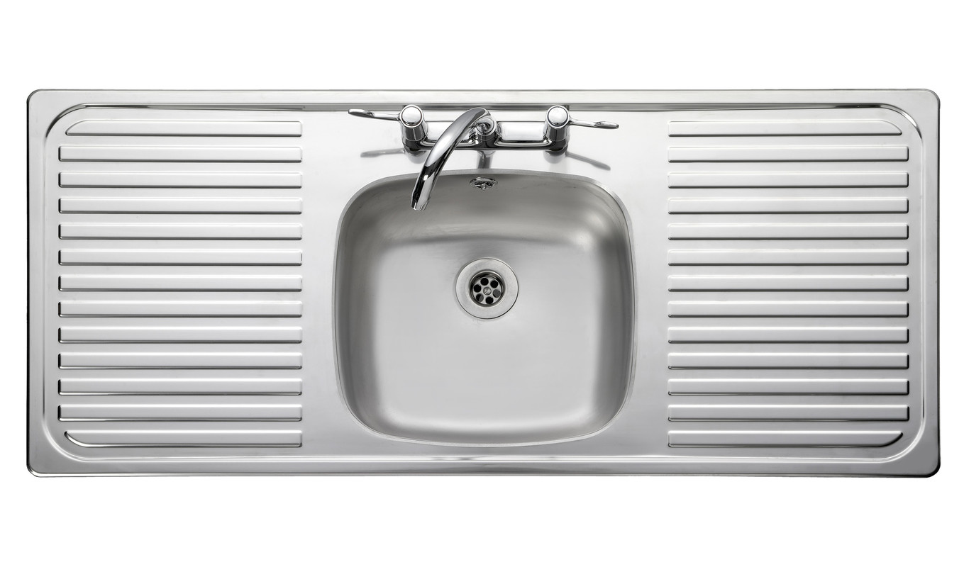 Linear Stainless Steel Inset Sink 1 bowl Satin