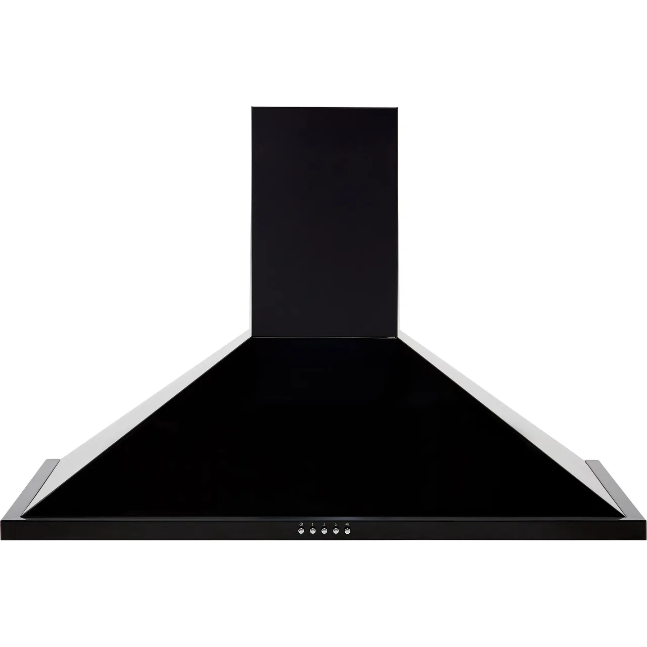 Leisure 90cm Traditional Chimney Hood - Black