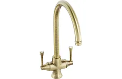 Abode Gosford Monobloc Mixer Tap - Antique Brass