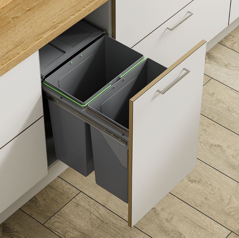 Innostor, Pull Out Waste Bin - To Suit a 450mm Wide Unit